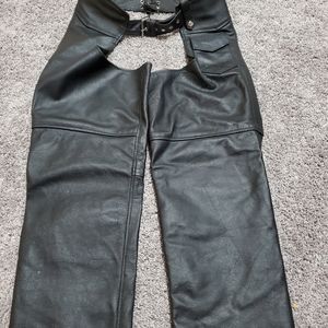 Z sony inc leather motorcycle chaps